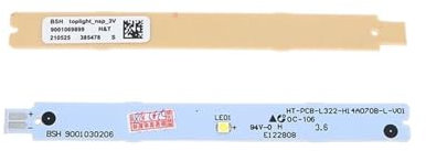 DEYIN 1Pc 3V/6V Kühlschrank LED Licht Streifen for 9001030205 9001030206 9001069888 Kälte Lampe Streifen Beleuchtung Zubehör(3V)