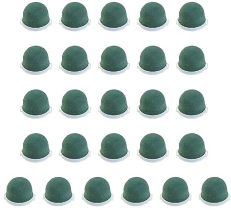 YiQinzcxg 26 piezas de bloques de espuma floral en miniatura para botella de vino y sombrero de paja, adornos para fiestas y bodas
