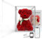 LORESJOY Rose Bär, Rose Teddybär, Rot Rosenblumenbär, Rose Bear mit E-Ink Kreatives Fotogeschenk,Geschenke für Muttertag, Jubiläum, Hochzeiten, Valentinstagsgeschenk