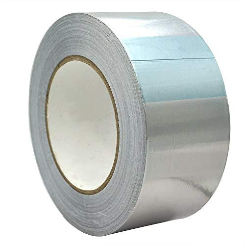 XAoSCd Office Products 20 M X 8 cm Aluminiumfolienband, Selbstklebendes Dichtungsband Für Die Reparatur Von Heizungs-, Lüftungs- Und Klimaanlagen, Leitungen, Isolierung, Trockne,