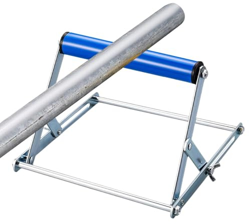 mivceklw Adjustable saw stand, table saw roller, saw roller stand, adjustable cutting stand, woodworking stand, rolling saw stand with adjustable height for woodworking projects