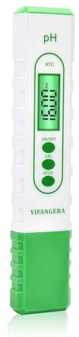 Ph Wert Messgerät, Digitales Ph-messgerät 0.01, Hochpräziser Ph Tester Mit Automatischer Temperaturkompensation, Geeignet für Trinkwasser zu Hause, Aquakultur, Hydrokultur, Spa, Seifenmischungen