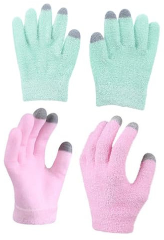 DEARMAMY 2paare Gel-handabdeckung Für Feuchtigkeitspflege Handschuhe Mit Ätherischen Ölen Praktisch Und Langlebig Für Hand-spa-behandlungen Beugt Trockenen Händen