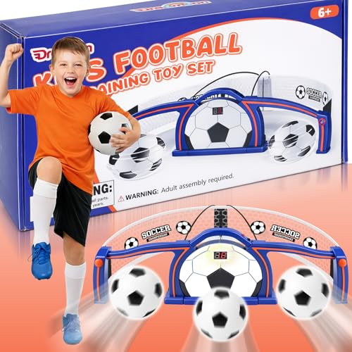 Dreamon Fussball Geschenke Jungen, Fußball-Übungen Spiele, Fußball Kinder Spielzeug für Garten Indoor Outdoor, Geburtstag & Ostern Geschenke für Jungen und Mädchen ab 6 7 8 9 10 Jahren