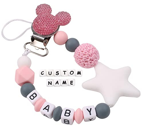 Regalo personalizzato per bambini con nome per ragazze ragazzo bambino regalo personalizzato per nascita orso & corona diversi colori