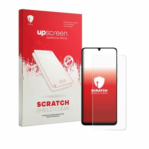 upscreen Schutzfolie für ZTE Blade A36 – Made in Germany, Kristall-klar, Kratzschutz, Anti-Fingerprint