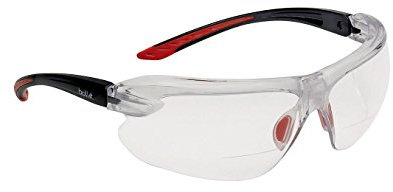 Bolle IRISPSI2.5 Iris Spectacles Lens Bi Material Frame, +2.5 Reading, Clear