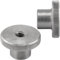 FASTON® Rändelmutter Hohe Form M2 (2 Stück) DIN 466 aus Edelstahl A1 VA Rändelmuttern Mutter Rändel mit Gerändeltem Rand Rändel-Mutter Rostfrei Muttern