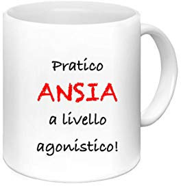 le herisson Tazza Mug Pratico Ansia a Livello Agonistico Regalo Simpatico Divertente Ragazza Ragazzo collega Lavoro