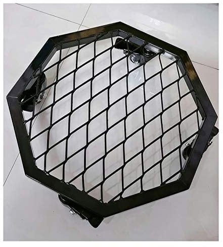 Pflanzenroller Eckig Metall,Hochleistungsanlage Caddy Mit Rädern, Metalleisen Große Topfpflanze Ständer Halter MOOVer Für Home Outdoor Garten, Indoor Dolly Holder Rolling Tray Coaster