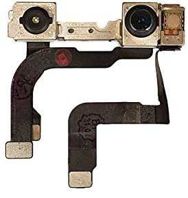 Smartex® Komplett Frontkamera Ersatz kompatibel mit iPhone 12 Pro - Vordere Kamera mit Sensor und Flex Kable