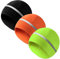 3 Pieces Reflective Fleece Hat Neon Safety Beanies Adult High Visibility Skull Watch Hat with Reflective Stripe (Fluorescent Green, Fluorescent Orange, Black)