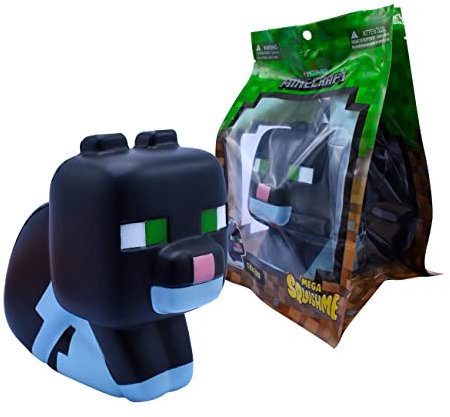 Just Toys Minecraft Mega SquishMe Tuxedo Cat