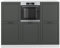 Vicco Küchenblock R-Line, Anthrazit Landhaus/Weiß, 180 cm ohne Arbeitsplatte