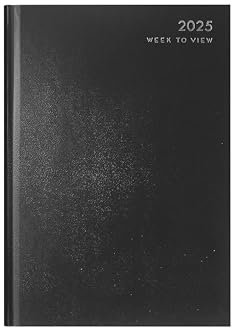 MantraRaj Terminplaner 2023 A4,A5,A6 Tagebuch Seite A Day Desk And Week To View Tagebuch Hardcovered Terminplaner Organizer Für Studenten, Büro, Geschäft Wochenplaner (A5 Wochenansicht) Schwarz)
