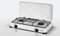 Cuisinam - Hornillo de gas de camping o balcón con carcasa de 2 fuegos cód. FRG112 blanco
