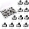 RUNCCI-YUN 50pcs Mini Interrupteur à Glissière 3 Broches 2 Positions 1P2T SPDT Panneau Commutateur, Micro Interrupteur Vertical AC 125V 2A, 5 mm
