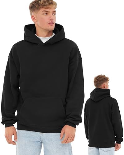 Johnny Urban Hoodie Damen & Herren Oversize - Cody - Basic Kapuzenpullover mit Oversized Fit - Pullover Sweatshirt mit Kapuze & Schwerem Stoff - Einfarbig