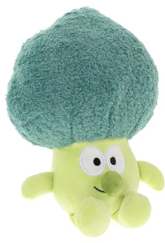 Toyvian 1Stk Blumenkohl-Puppe Pompones de Porristas Kidcraft-Spielset Kinderspielzeug Plüsch Brokkoli-Puppe weiches Spielzeug Zimmerschmuck gefälschter Brokkoli-Schmuck klein einstellen