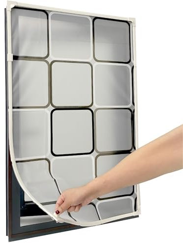 Magnética Cortina Termica Aislante Frio y Calor,Aislamiento de Ventanas de PVC Cortinas Termicas Aislantes Frio y Calor Para Ventanas Selladas A Prueba De Frío (140x120cm)