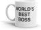 Top Banana Gifts Dunder Mifflin - Worlds Best Boss - Inspired by The Office - Ceramic Photo Mug