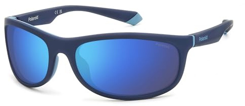 POLAROID Brille PLD 2154/S Größe 64-17 mm Matte Blau polarisiert