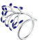 LEGENTLISUR Ringe Frauen,Verstellbarer Ring,Baum Des Lebens Rings 925 Silver Sterling Silber Verstellbarer Ring für Damen(Blau)