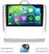 8-Core 2+64G CAMECHO Android 13 Radio Coche para Ford Focus Exi MT 2 3 Mk2/Mk3 2004-2011 con Carplay Android Auto GPS, Pantalla de 9 Pulgadas con Bluetooth DSP RDS MirrorLink+Cámara Trasera