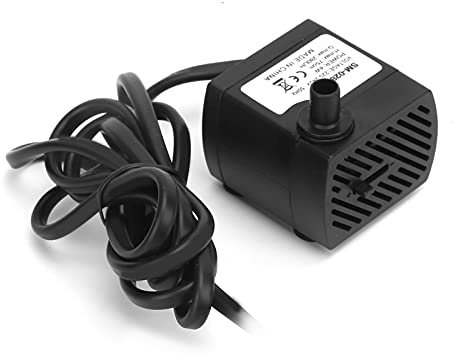 Bomba Sumergible Pequeña, Mini Bomba De Fuente Resistente Al Desgaste para Bombas De Agua De Acuario, Rotor De Cerámica, Bomba De Agua Sumergible Pequeña Y Silenciosa para