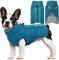 Hjyokuso Cappotto Cane, Cappottino Impermeabile Cane Per Cani Di Piccola, Media E Grande Taglia, Giubbotto Cane Invernale Con Chiusura a Cerniera, Vestiti Per Cani Con Fodera In Pile, Vestiti Cane