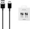 SAMSUNG Câble USB-A vers USB Type-C, 150 cm (Pack de 2 câbles), Noir pour Smartphone et Tablette