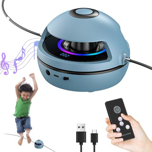 Machine de corde de saut électrique comptage numérique 10 engrenages corde de saut rechargeable Rope USB Connexion sans fil à distance de la corde de saute