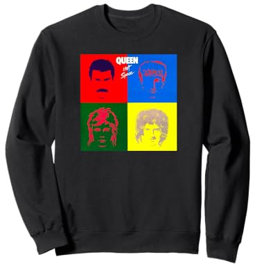 Ufficiale Queen Hot Space Felpa Felpa