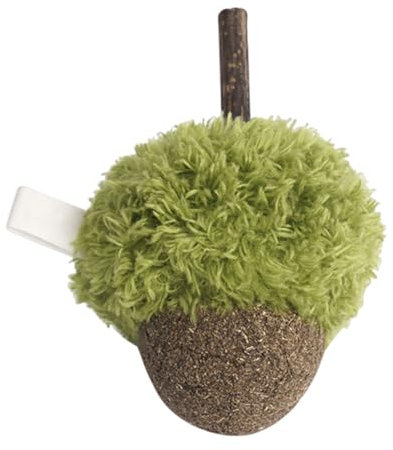 Generisch Catnip Toy, Acorn Catnip Ball, Cute Plush Fruit Toy