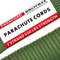 Brotree 4mm Paracord 550 30M 100% Nylon Rope 7 Strands Type III Parachute Cord for Outdoor and DIY - 250kg Breaking Load (Army Green)