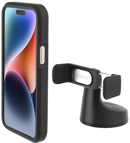 KENU AIRBASE PRO - Support ventouse premium de smartphone pour voiture ou bureau