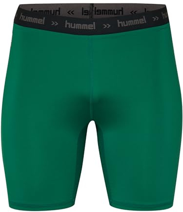 hummel Herren Tight First Performance Jersey Tight Short 204504 Evergreen S