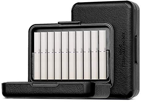 Custodia per iQOS e accessori, custodia in pelle PU, Nero