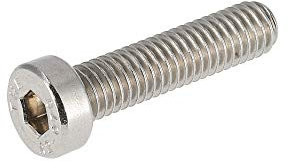 Zylinderschraube Innensechskant, in Edelstahl, niedriger Kopf M6x25 - DIN7984