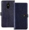 YLYT Flip TPU Silikon Case Etui Blau Leder Tasche Schutz Hülle Für TP-Link Neffos X1 5 inch Handy Horizontale Standfunktion Magnetverschluss Strapazierfähiger Cover