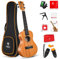 Vangoa Tenor Ukulele 26 Zoll Mahagoni Ukulele Starterset für Erwachsene und Kinder mit Tasche, Handbuch, Riemen, Metall-Kapodaster und Stimmgerät