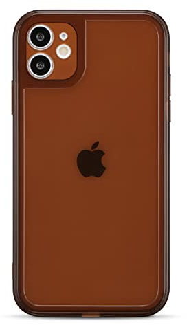 ZTOFERA Clear Case Compatible with iPhone 11 Phone Case, Ultra Slim Silicone Protective Bumper Case Anti-Yellow Shockproof Transparent Flexible Soft Cover for iPhone 11 6.1, Brown