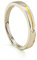 Whoiy Kristall Ringe, Verlobungsring 925 0.35Cm Sterling Silber Meteor Frauen Gold Kostenlos Graviert Pärchen Geschenke für Beide