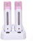 Double Réchauffeur Dépilatoire Roll On Chauffe-cire Épilation Machine de Fusion de Cire Chauffe-cire à Chaleur Rapide pour les Femmes
