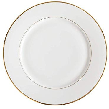 Vajilla Platos De Cena Blancos Platos Con Borde Dorado Plato De Almuerzo Plato De Vajilla De Porcelana Fiesta Familiar Comedor (Color : White b) little surprise