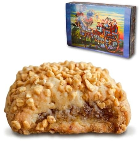 BRICIOLIAMO...[ 1 Kg. ] Dolci tipici Siciliani Specialità Autunnali - Tronchetti Ripieni all'Arancia - Biscotti Freschi Prodotti in Sicilia. (Arancia, 1Kg.)