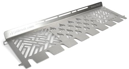 Grillrost.com Das Original Edelstahl Warmhalterost passend für Enders - Kansas 3 mit neun Keulenhaltern