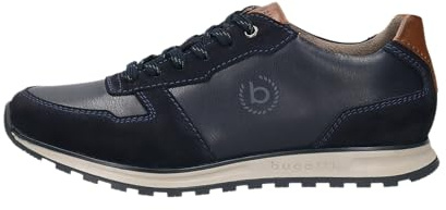 bugatti Herren Low-Top Sneaker, Männer Halbschuhe, Wechselfußbett