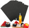 Bolosa 12 Bienenwachsplatten, Wachsplatten für Kerzen, Taufkerze Selber machen set, Wachsplatten zum Kerzen Verzieren, Kerzen Bemalen Set 20x15cm, für Erwachsene und Kinder(Schwarz)