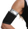 AFCJLTO 2er Set Sauna Armband,Sauna Arm Belt - Verstellbar, Elastisch & Perfekt für Fitness,Für Männer Frauen (Schwarz)